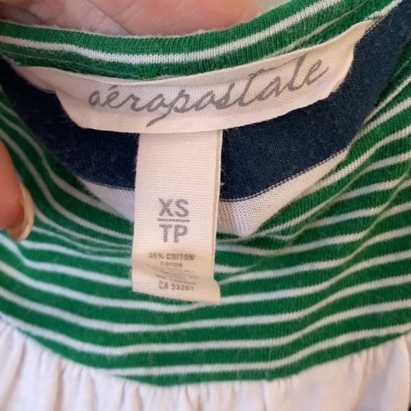 Aeropostale Striped Button Sleeve Sundress - Picture 8 of 8